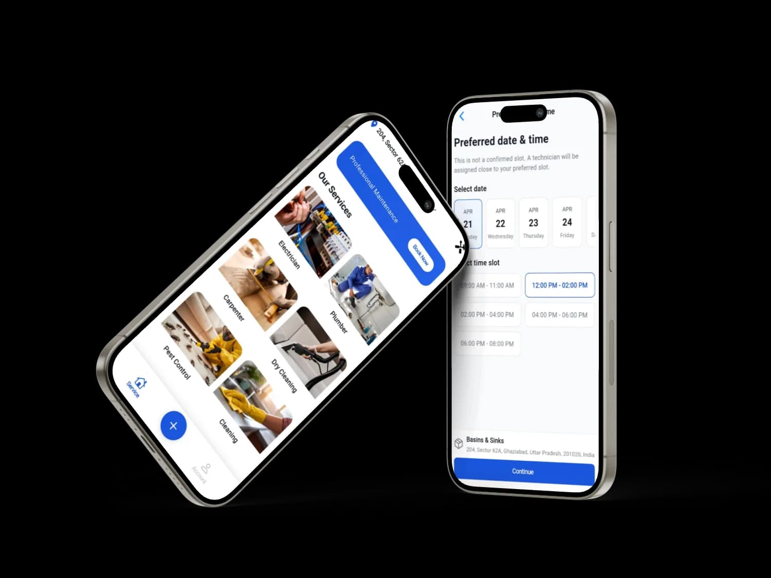 Homingo product mockup